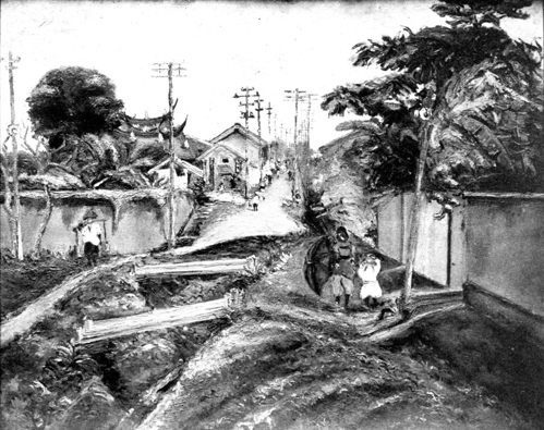 陳澄波，《嘉義街外》，1926