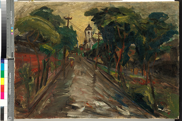 小澤秋成，《臺北風景》，1931