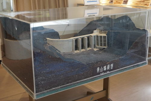 白冷大甲溪電力文物館內的獨特模型展示