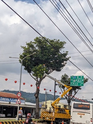 台電台中區處全力加強戒備