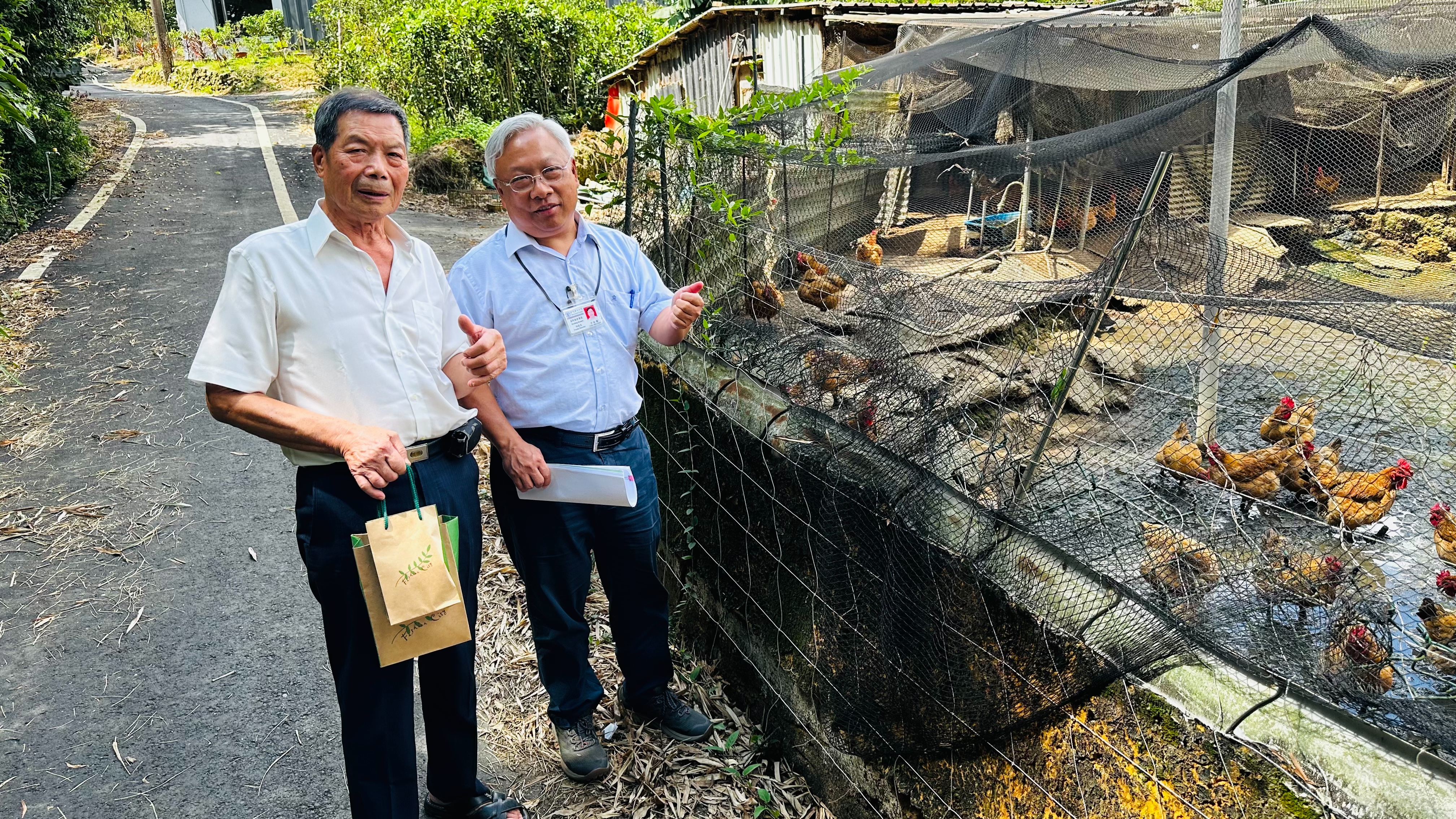 走訪在地畜牧及養殖產業，面對面交流