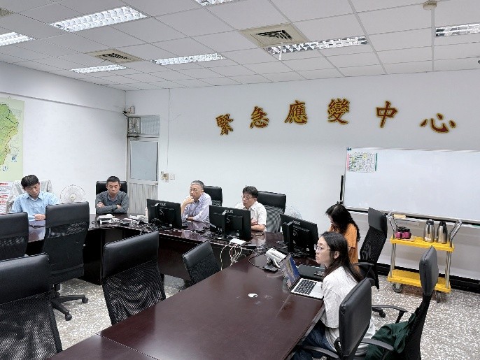 台電高雄區處召開豪雨緊急應變會議