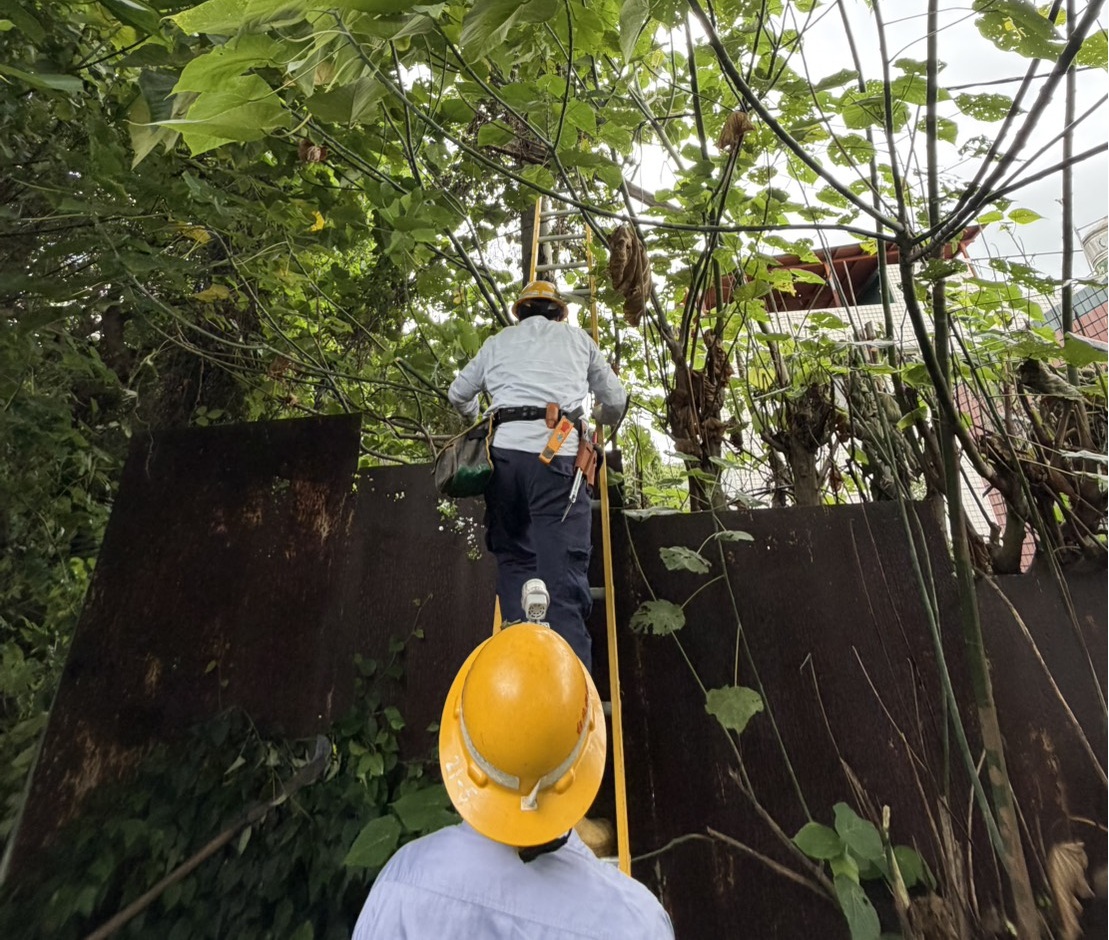 台電北西區處人員加強供電設備巡視
