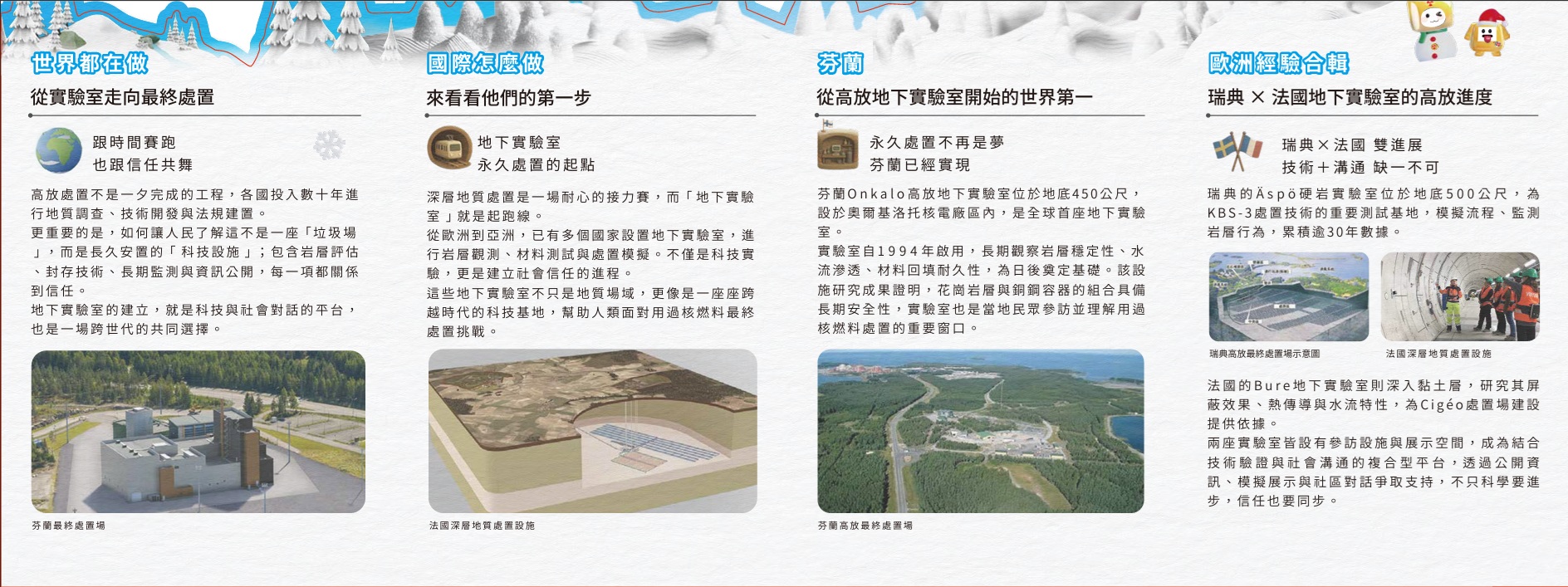 高放、低放、除役、乾貯、中期暫存